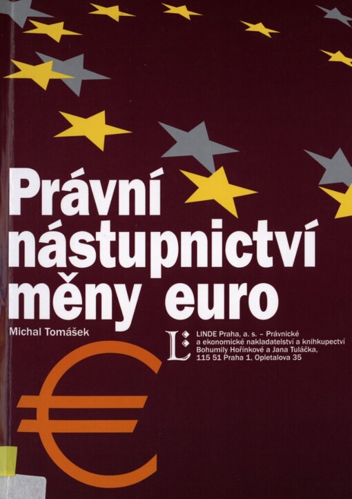 Právní nástupnictví měny euro