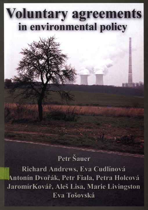 Voluntary agreements in environmental policy