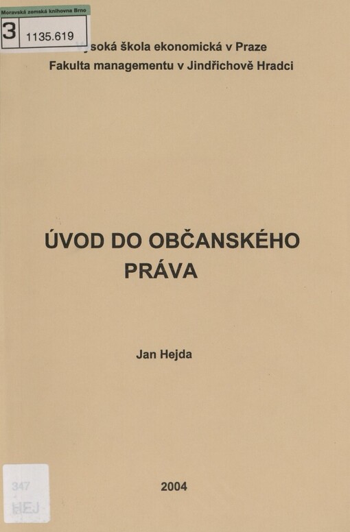 Úvod do občanského práva