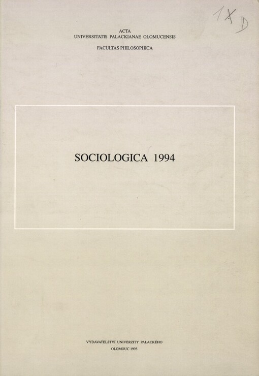 Sociologické studie