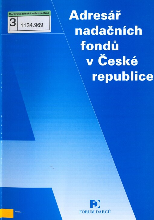 Adresář nadačních fondů v České republice