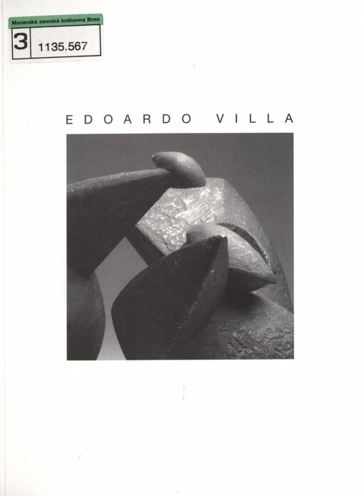 Edoardo Villa: [katalog k výstavě na zámku Klenová