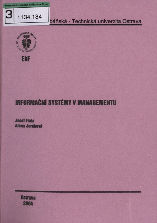 Informační systémy v managementu