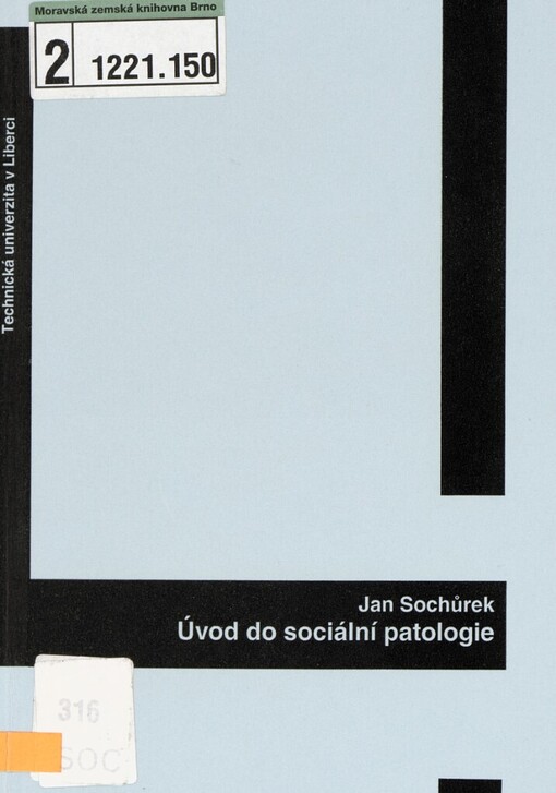 Úvod do sociální patologie