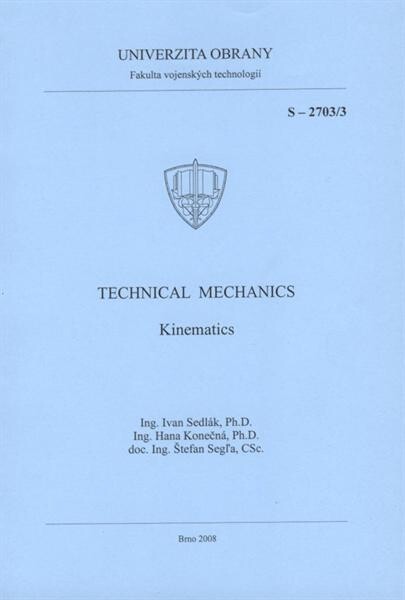 Technical mechanics :kinematics