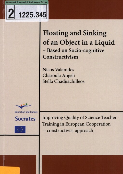 Floating and sinking of an object in a liquid - based on socio-cognitive constructivism: training material for students