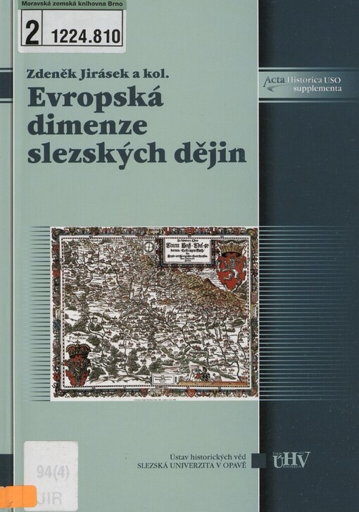 Evropská dimenze slezských dějin