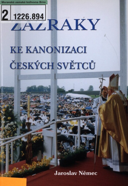 Zázraky ke kanonizaci českých světců