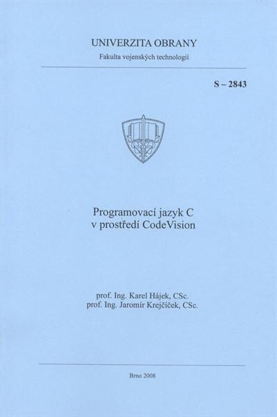 Programovací jazyk C v prostředí CodeVision