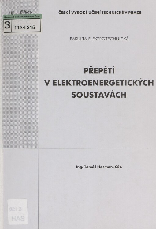 Přepětí v elektroenergetických soustavách