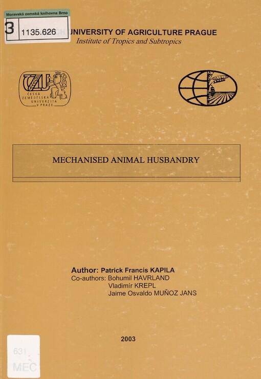 Mechanised animal husbandry