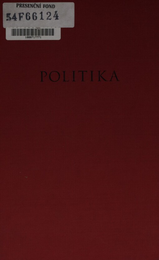 Politika, 2. vyd.
