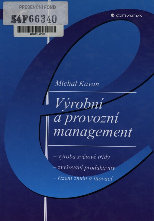 Výrobní a provozní management