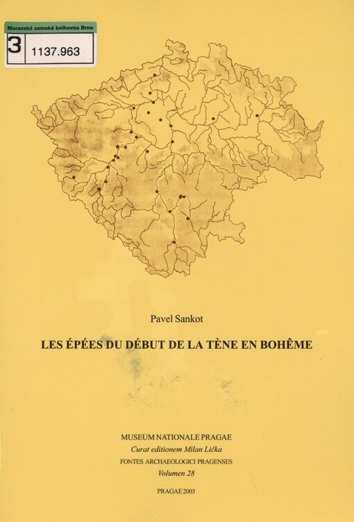 épées du début de la tène en Bohême