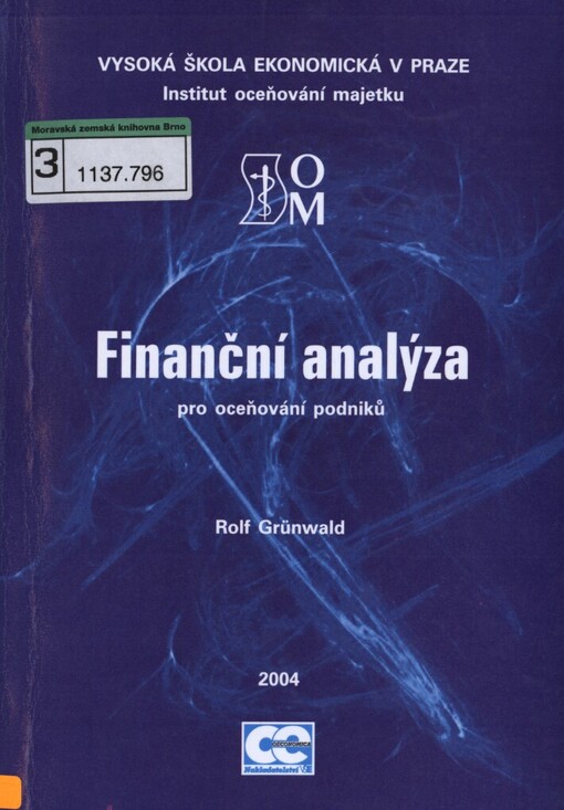 Finanční analýza pro oceňování podniků