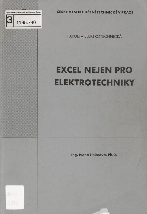 Excel nejen pro elektrotechniky