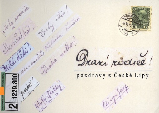 Drazí rodiče!: pozdravy z České Lípy