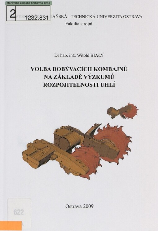 Volba dobývacích kombajnů na základě výzkumů rozpojitelnosti uhlí