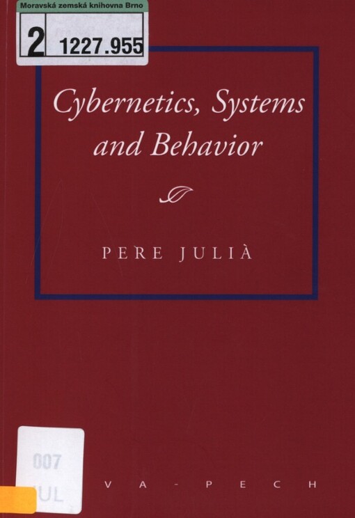 Cybernetics, systems and behavior