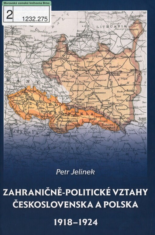 Zahraničně-politické vztahy Československa a Polska 1918-1924