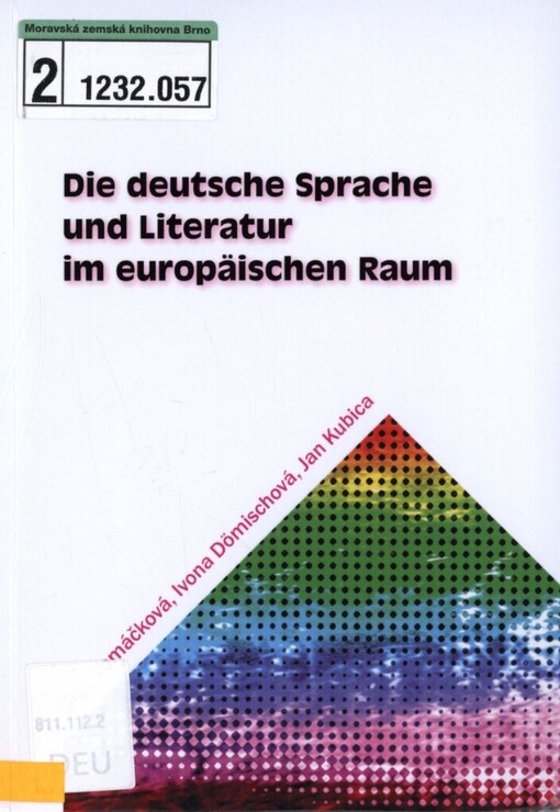 deutsche Sprache und Literatur im europäischen Raum