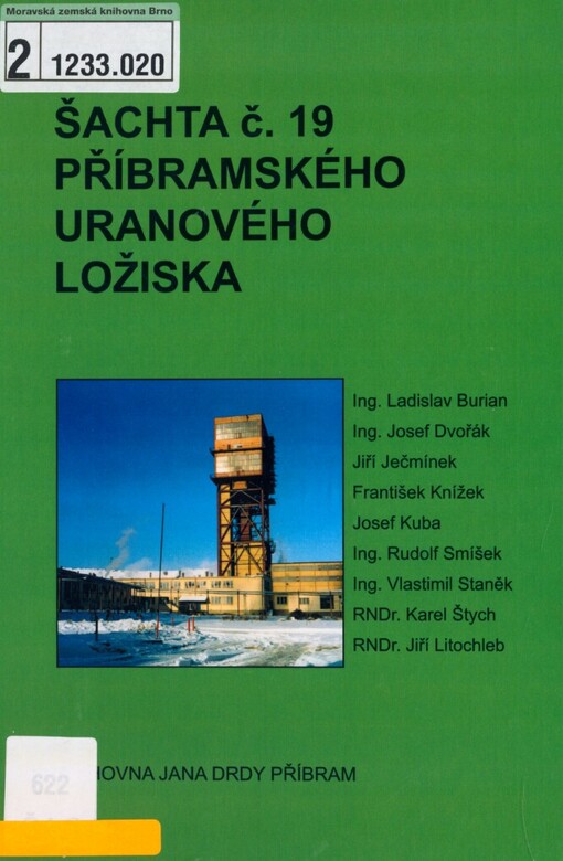 Šachta č. 19 příbramského uranového ložiska
