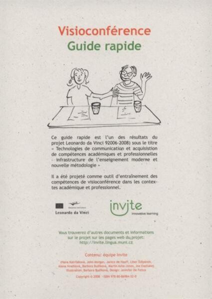 Visioconférence : guide rapide