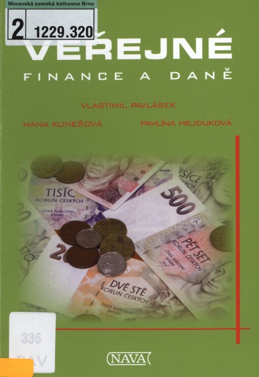 Veřejné finance a daně