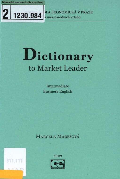 Dictionary to market leader: intermediate business English