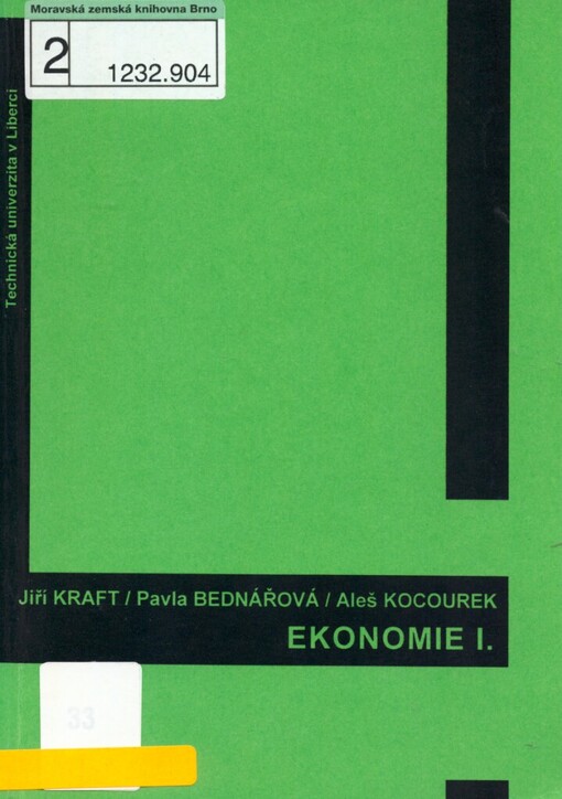 Ekonomie I, Vyd. 4., upr.