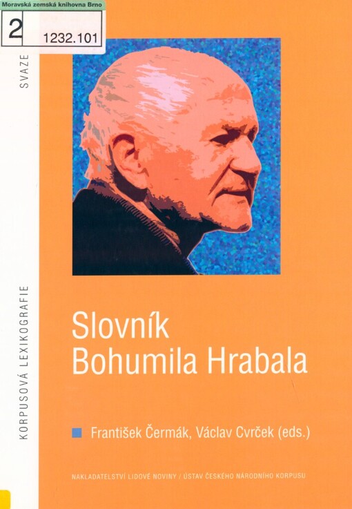 Slovník Bohumila Hrabala