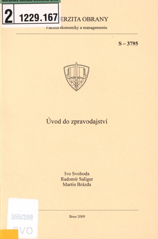 Úvod do zpravodajství