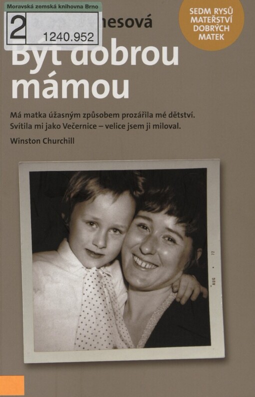 Být dobrou mámou: sedm rysů mateřství dobrých matek