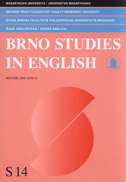 Brno Studies in English