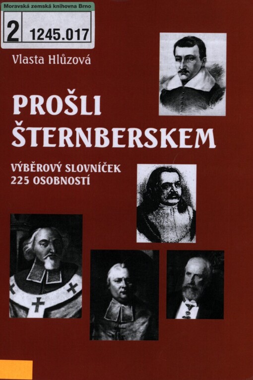 Prošli Šternberskem: výběrový slovníček 225 osobností