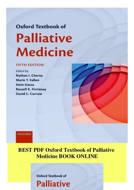 Oxford Textbook of Palliative Medicine