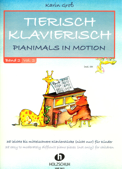Tierisch Klavierisch. Band 2