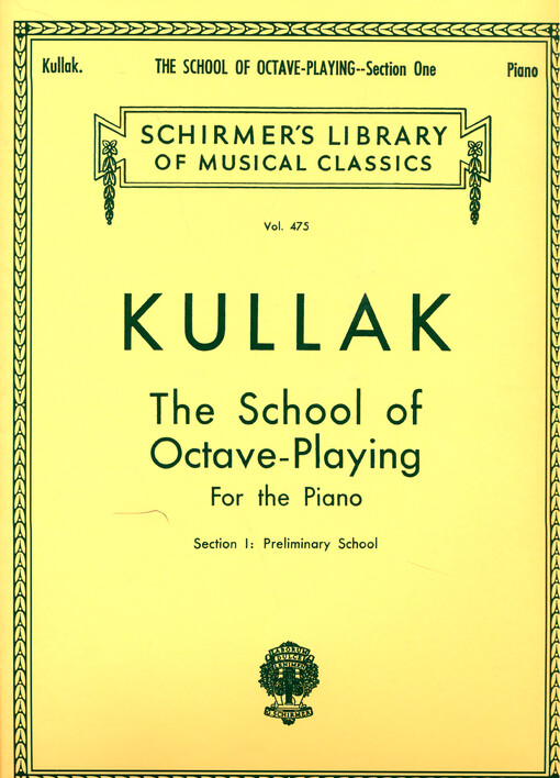 School of Octave Playing, Op. 48. Section I, Preliminary School