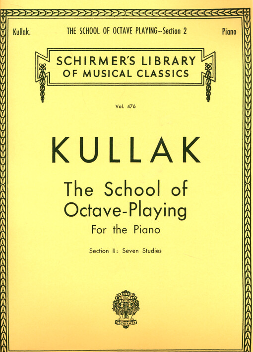 School of Octave Playing, Op. 48. Section II, Seven Studies
