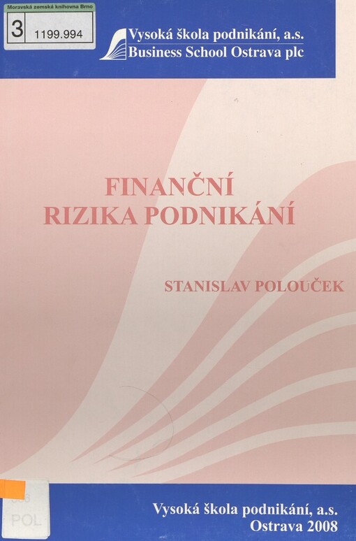 Finanční rizika podnikání
