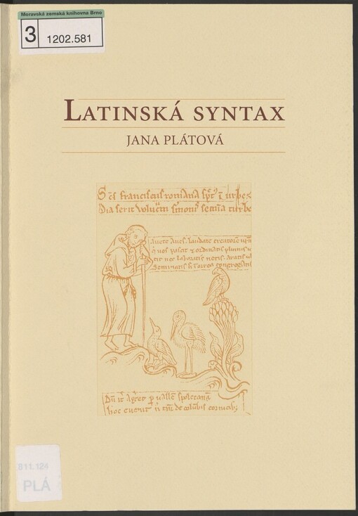 Latinská syntax: pro posluchače teologických fakult
