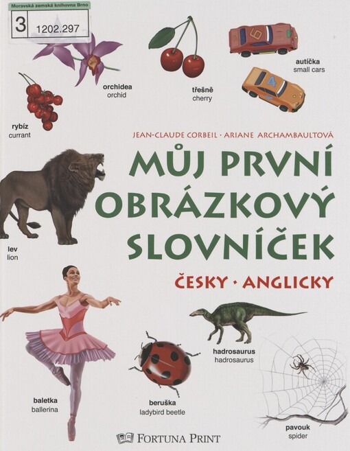 Můj první obrázkový slovníček: česky, anglicky