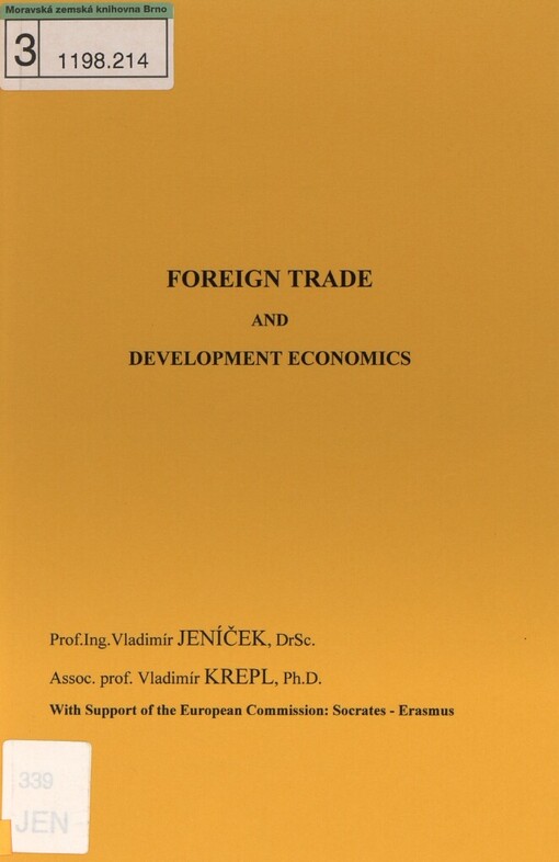 Foreign trade and development economics