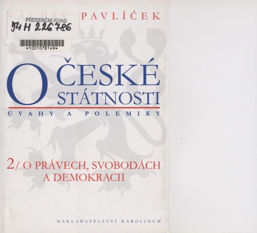 O české státnosti: úvahy a polemiky