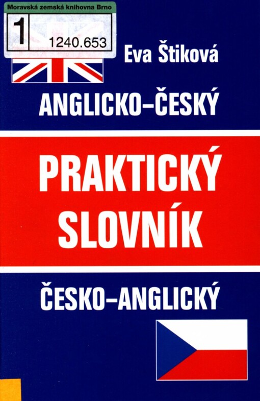 Anglicko-český, česko-anglický praktický slovník
