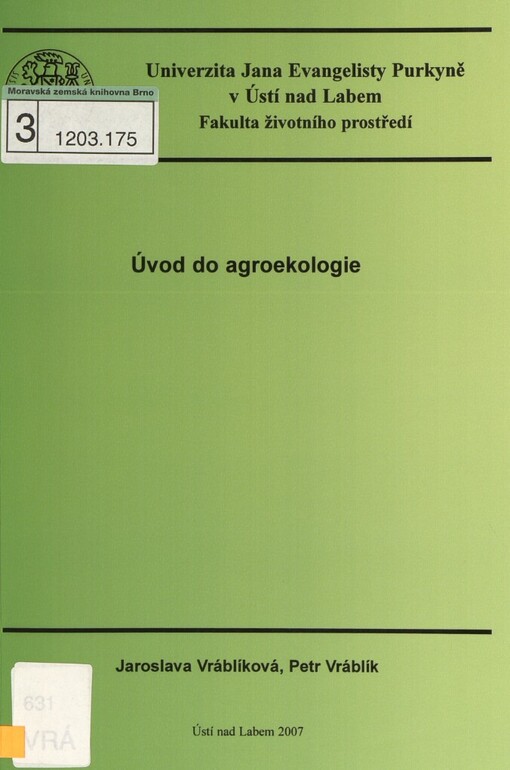 Úvod do agroekologie