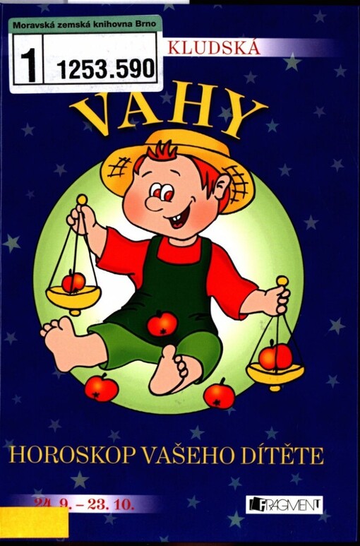 Váhy: horoskop vašeho dítěte : [24.9.-23.10.]