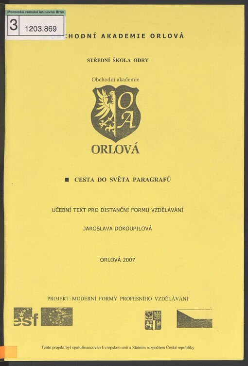 Cesta do světa paragrafů