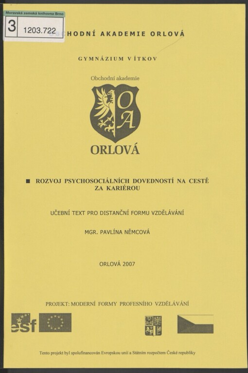 Rozvoj psychosociálních dovedností na cestě za kariérou