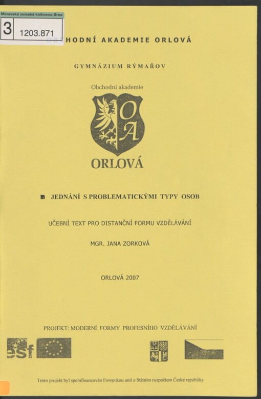 Jednání s problematickými typy osob